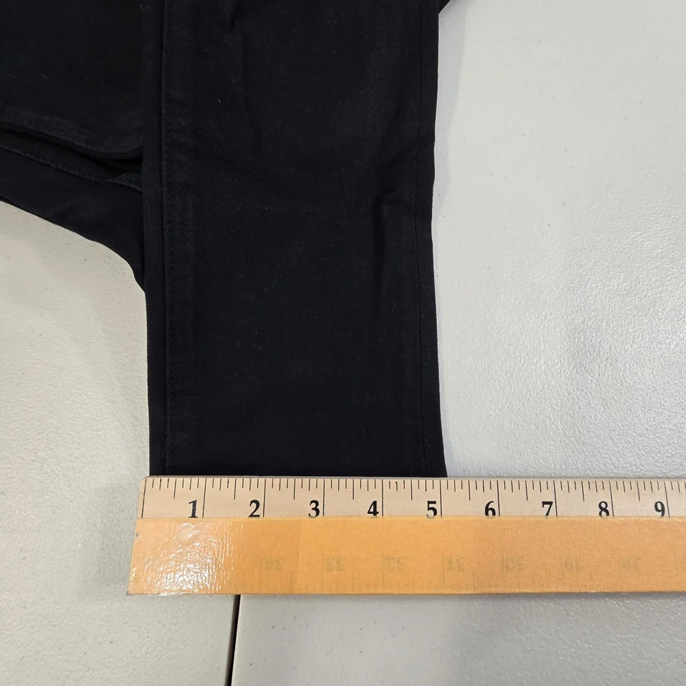 AG Adriano Goldschmied The Farrah Skinny Ankle High Rise Black Casual Size 25